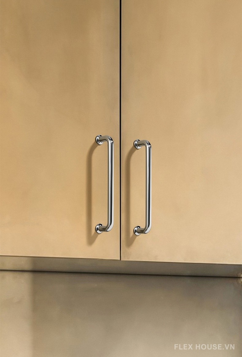 Tay nắm tủ hợp kim mạ Chorme U Shape CH6055 4