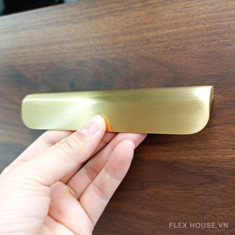 Tay nắm tủ kéo đồng thau đặc ruột YHC839 8