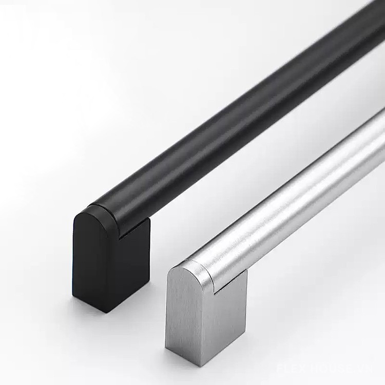 Tay nắm tủ nội thất bằng inox màu đen DJ029B 7
