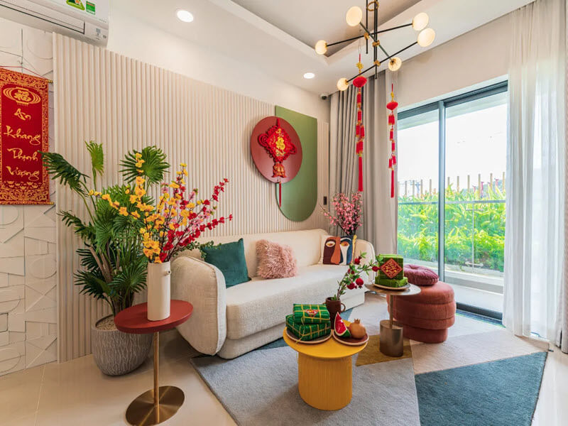 5+ ý tưởng trang trí tết 2025 đẹp độc lạ không thể bỏ lỡ 30 Trang trí tết với không gian nhỏ