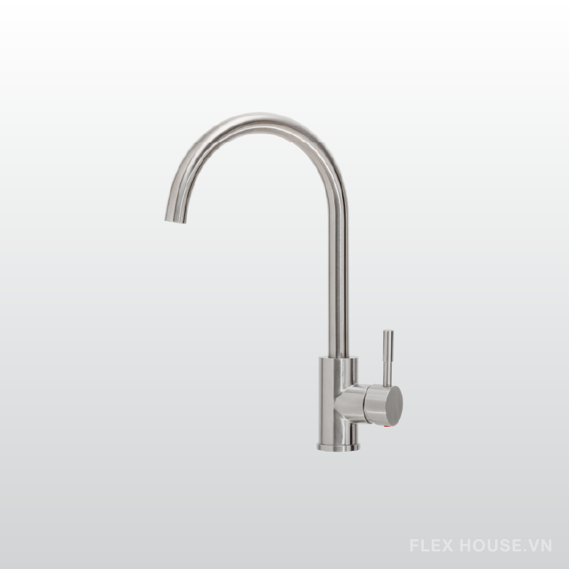Vòi rửa chén Malloca Inox 304 tinh tế K569-C 5