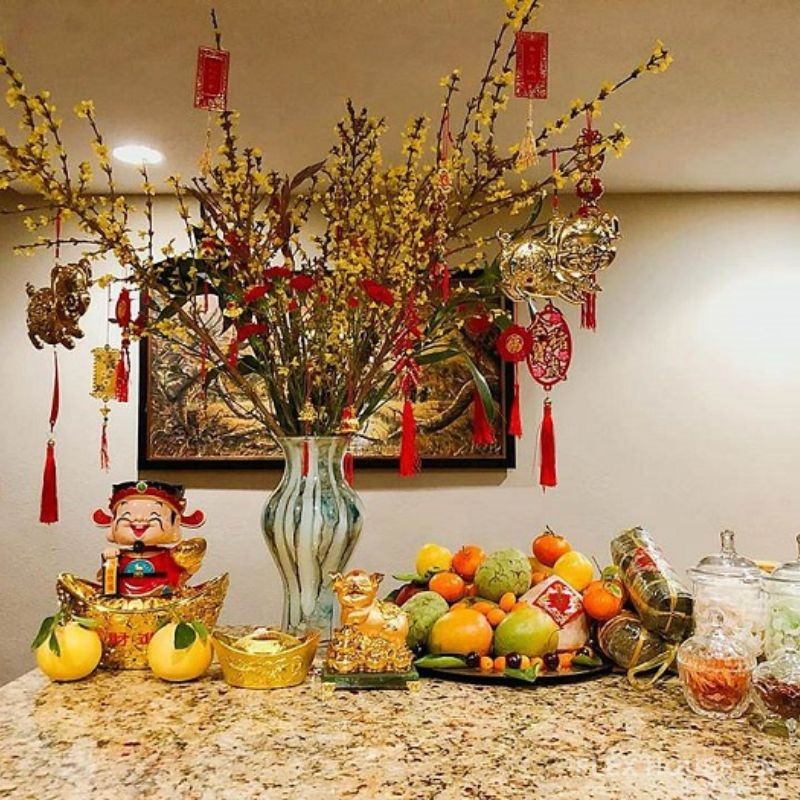 Ý tưởng trang trí tết