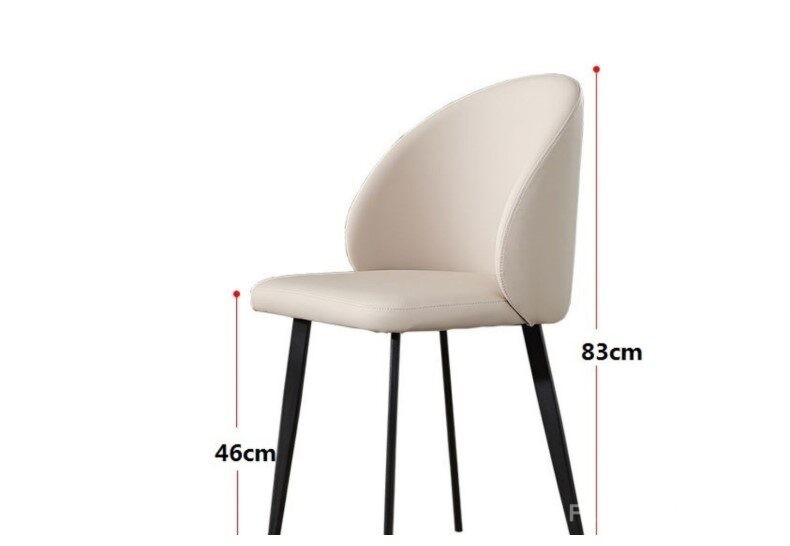 Ghế bàn ăn bọc da Bắc Âu sang trọng LXY1289