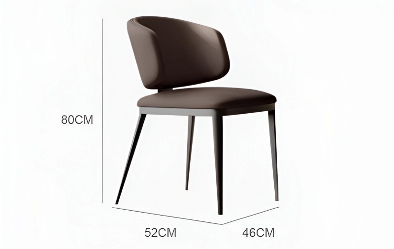 Ghế bàn ăn phong cách Ý tối giản sang trọng LXY5380 3