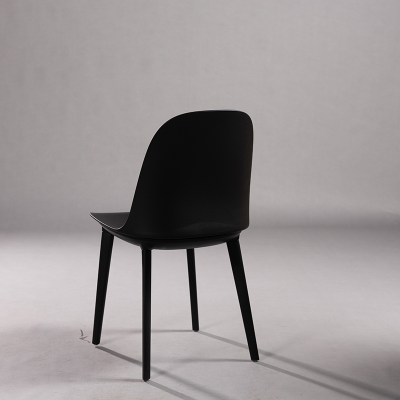Ghế cà phê ngoài trời bằng nhựa đúc Minimalist GAI51