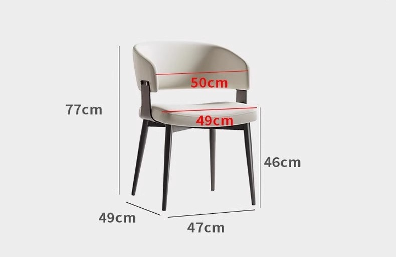 Ghế da cao cấp kiểu Ý tối giản LXY0548