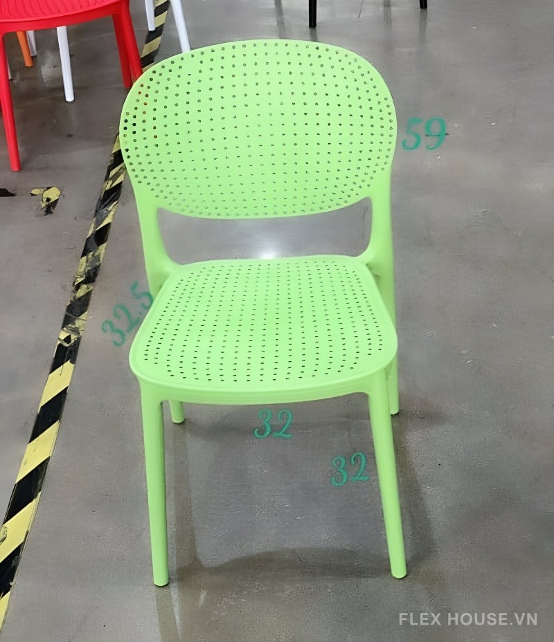 Ghế tựa lưng baby bằng nhựa đúc ấn tượng ST3040
