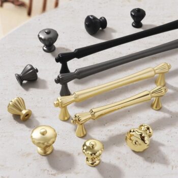 Tay nắm cánh tủ hợp kim kẽm Bắc Âu sang trọng CH6920