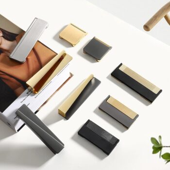 Tay nắm tủ nắp lật hợp kim kẽm sang trọng CH7555