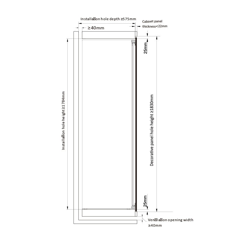 Tủ bảo quản rượu vang lắp âm Malloca MWC-95BI