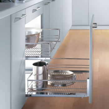 Rổ đựng bát đĩa tủ bếp dưới Hafele 540.25.607