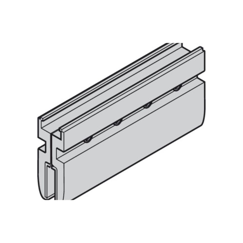 Bộ đế kẹp kính có nắp che Hafele 940.60.023 1 Bộ đế kẹp kính có nắp che bên Hafele 940.60.023