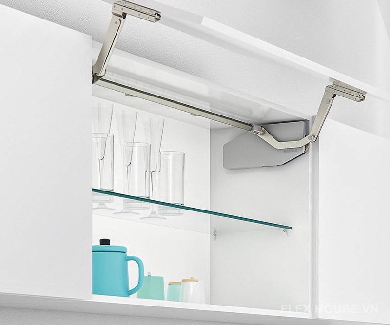 Bộ hộp lực nâng cánh tủ Free Swing S5SW Hafele 372.34.611 6
