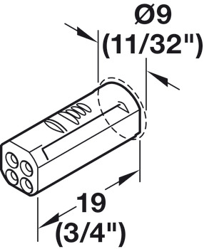 Dây dẫn điện dài 2m dành cho đèn LED Hafele 833.95.715 4