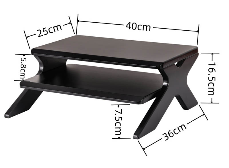 Giá nâng màn hình chân chữ X độc đáo MH7103 9