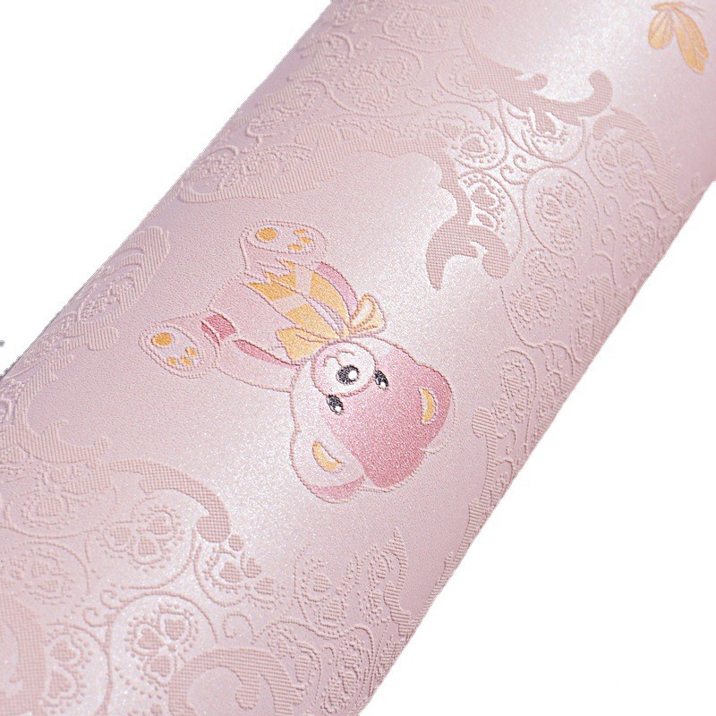 Giấy dán tường họa tiết chú gấu decor phòng trẻ em RMT5200 10