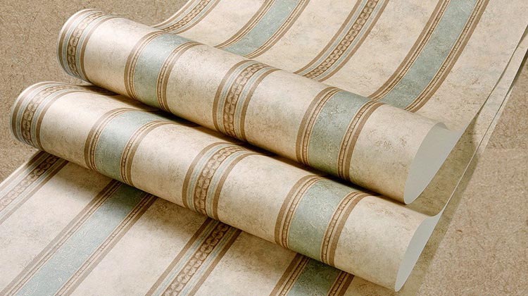 Giấy dán tường tự dính họa tiết sọc Vintage RMT6791 8