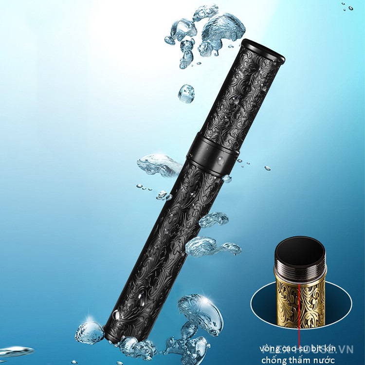 Ống đựng cigar chống nước chạm khắc hoa văn YF612 12