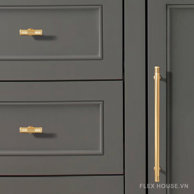 Tay nắm cửa tủ áo hợp kim phong cách Nordic CH6998 10