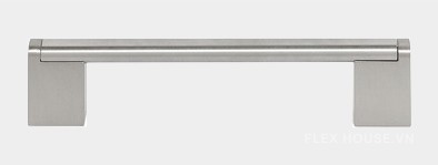 Tay nắm tủ Inox màu bạc cao cấp Hafele 115.70 4