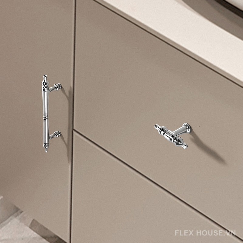 Tay nắm tủ đẹp phong cách châu Âu CH7022 12