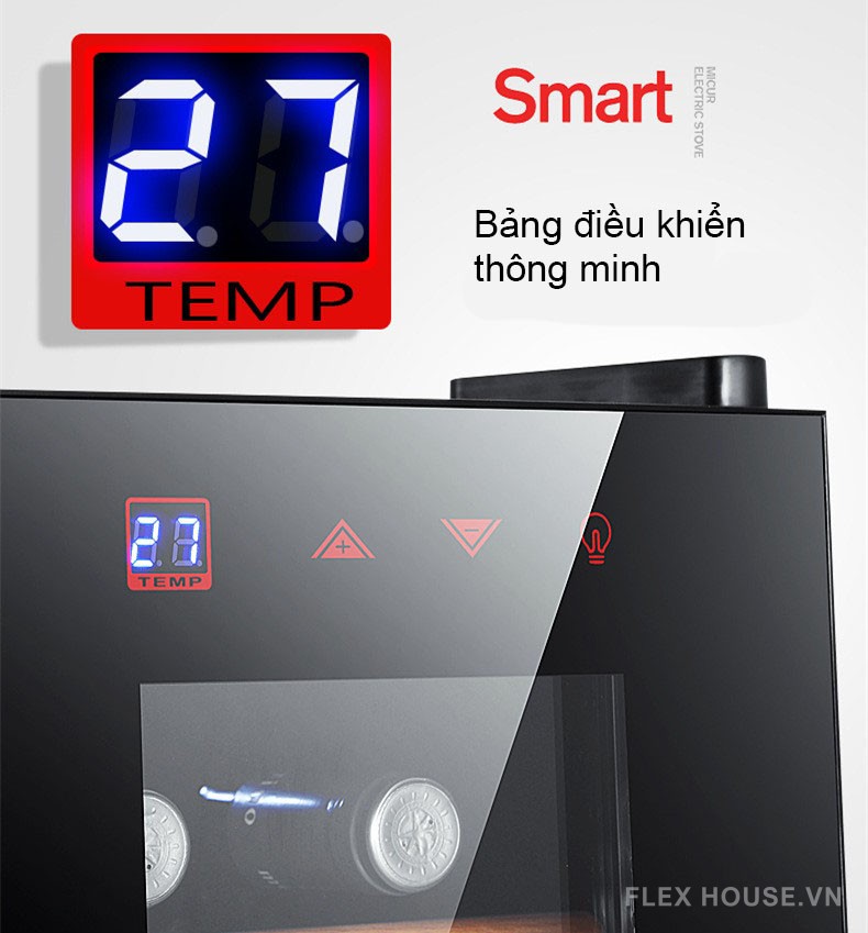 Tủ bảo quản rượu vang mini 8 chai Laptinc LTC24D 7