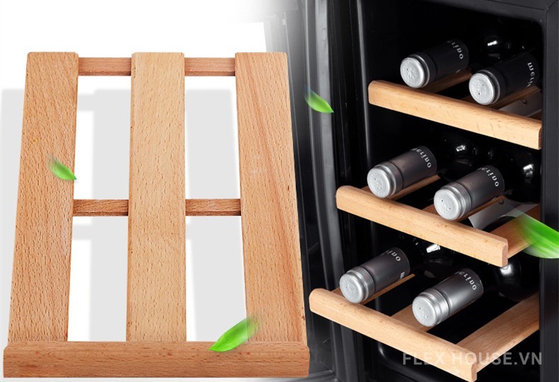 Tủ bảo quản rượu vang mini 8 chai Laptinc LTC24D 8