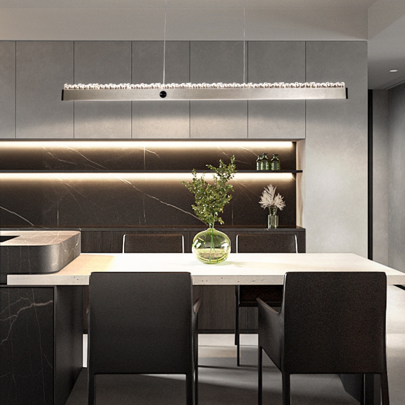 Đèn thả trần dáng dài chao acrylic sáng tạo HSL646