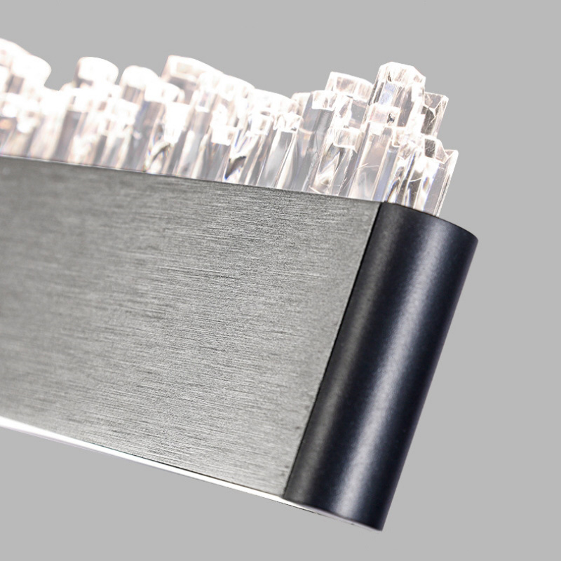 Đèn thả trần dáng dài chao acrylic sáng tạo HSL646