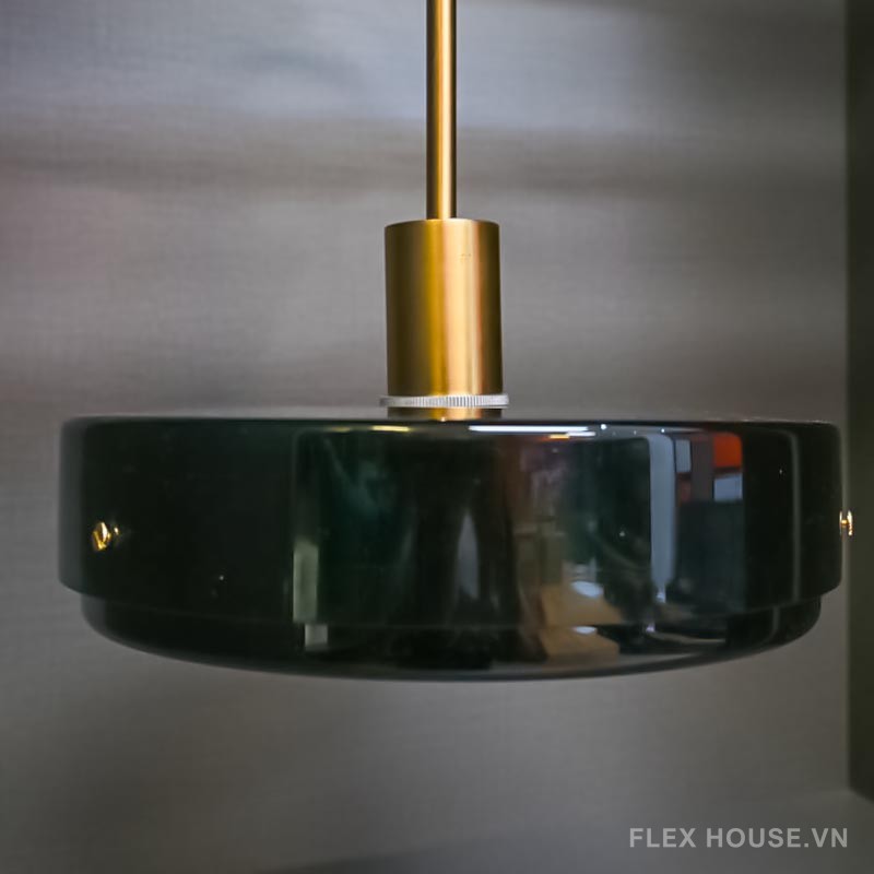 Đèn thả trần tròn xanh ngọc WL9974