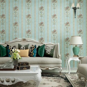 Giấy dán tường hoa văn 3D có keo châu Âu RMT204