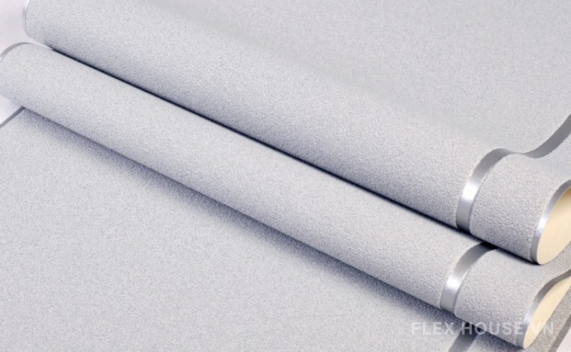 Giấy dán tường phòng ăn viền đôi trang nhã RMT773