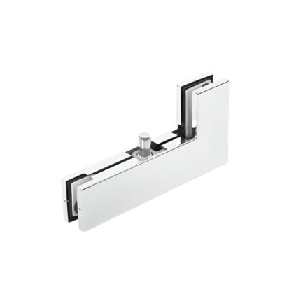 Kẹp kính chữ L phòng tắm kính Hafele 932.03.606