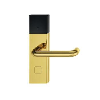 Khóa cửa điện tử màu đồng mặt ngoài Hafele 917.63.506