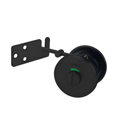 Khóa cửa kính WC màu đen 8-15mm Hafele 981.12.082