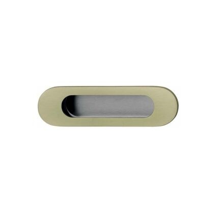 Tay nắm tủ bếp oval màu đồng brass Hafele 152.51.551