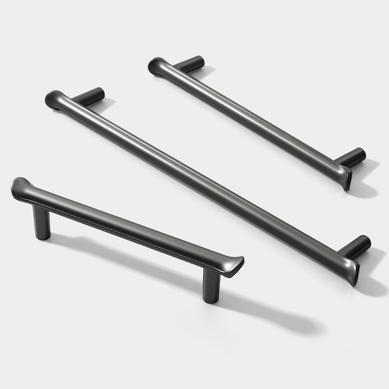 Tay nắm tủ quần áo bằng kẽm 2 đầu cong độc đáo CH6917