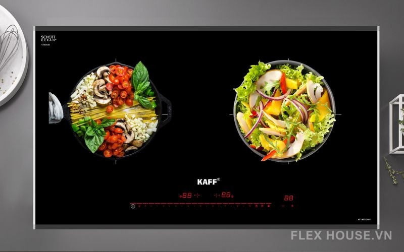 Bếp điện cảm ứng thông minh 2 vùng nấu KAFF KF-HID7348II giá tốt
