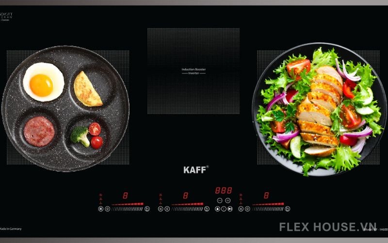 Bếp điện từ 3 vùng nấu cao cấp KAFF KF-IH6003II giá rẻ uy tín