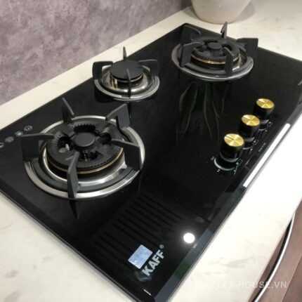 Bếp gas âm 3 vùng nấu sang trọng KAFF KF-690 