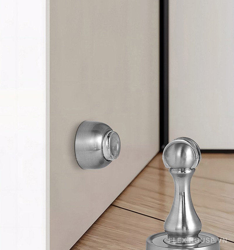 Chặn cửa từ tính chống va đập hợp kim kẽm K219 9