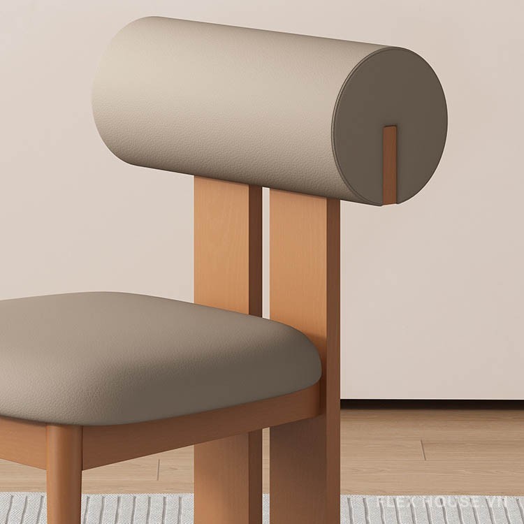 Ghế ăn gỗ nguyên khối Hippo Chair GH8431A 7