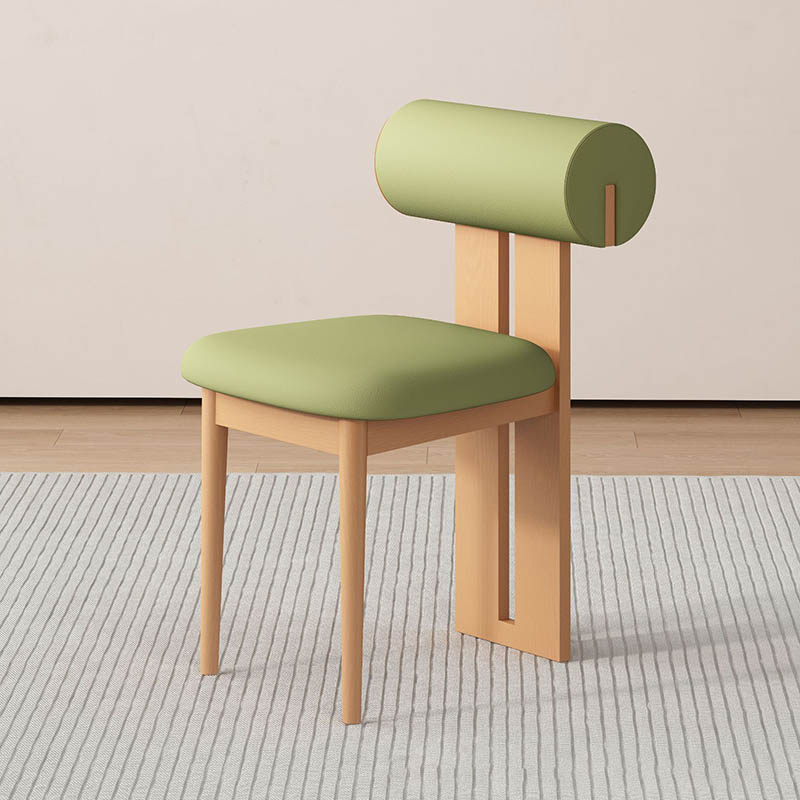 Ghế ăn Hippo Chair đệm da khung gỗ cao cấp GH8431B 6