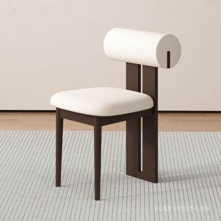 Ghế ăn Hippo Chair đệm da khung gỗ cao cấp GH8431B