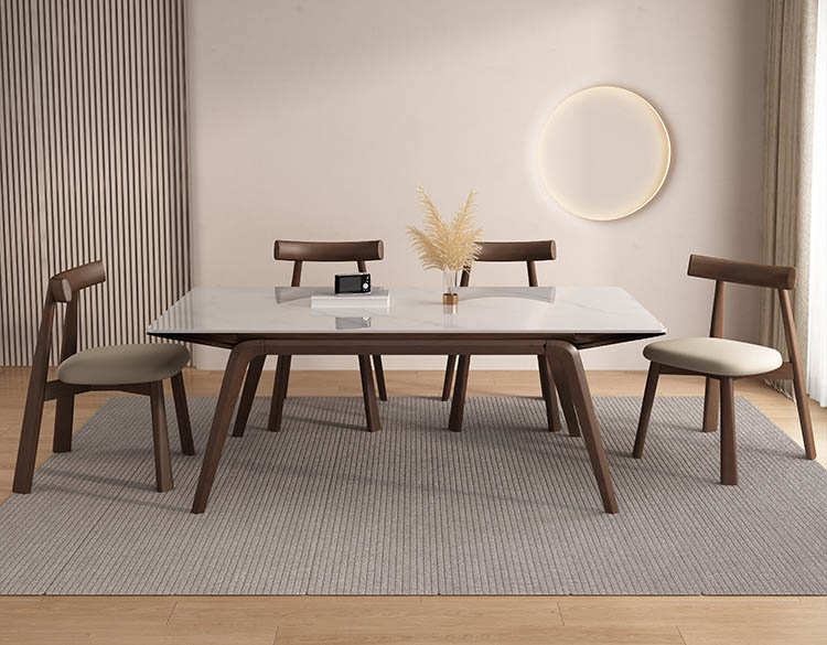 Ghế gỗ nguyên khối tối giản decor quán cafe GH8425A 9
