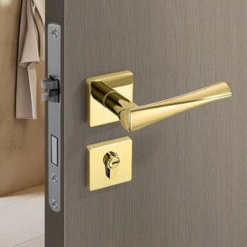 Khóa cửa tay gạt hợp kim kẽm bền, bảo mật tốt XC43 (2)