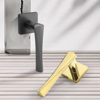 Khóa cửa tay gạt hợp kim kẽm bền, bảo mật tốt XC43 (4)