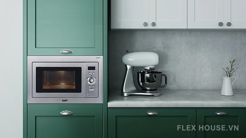 Lò vi sóng kết hợp nướng âm tủ KAFF KF- MC02 5