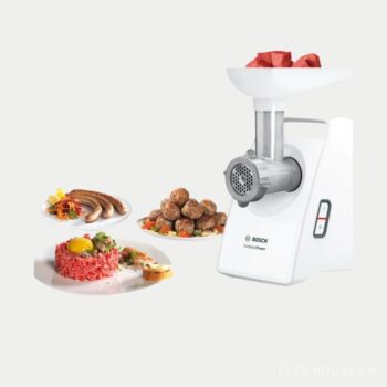 Máy Xay Thịt Bosch Trắng loại lớn 1500W HMH.MFW3520W