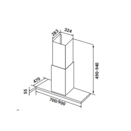 Máy hút mùi cao cấp KAFF KF-70RH (3)